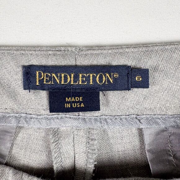 Pendleton Wool Dress Pants Trousers Women 6 Office Business Professional Capsule - Picture 3 of 9